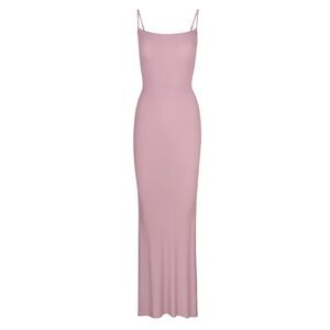 Skims soft lounge slip dress in orchid
